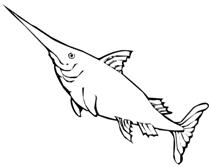 Swordfish: I once caught a man this big! Man: How big? Swordfish:This big! 
Man: You’re not holding any hands up.
Swordfish:-Exactly!